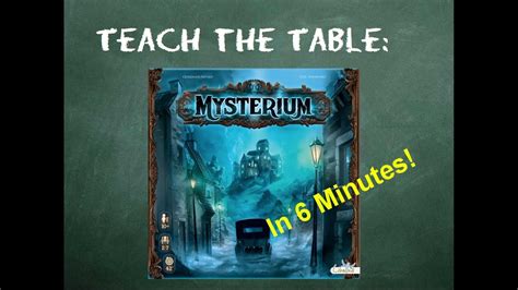 How to play Mysterium .